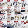 Retro Tassel Long Dangle Earrings For Women 925 Silver Eardrop Bohemia Earring Fashion Trend Accessories Jewelry 1 lot 10 pairs288I