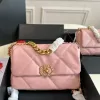 Designer tas schouder chanelen kettingzak koppeling klep tassen c portemonnee check velours draad portemonnee dubbele letters vaste haist taille vierkante strepen vrouwen luxe handtas