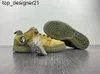 Novo 2023 Autêntico Cactus Planta Flea Market Designer Sapatos Desert Tan Mossy Verde DM0430-700 Homens Mulheres Ao Ar Livre Baixo Skate Esportes Sapatilhas Sapatos