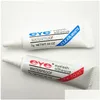 Andra hälsoskönhetsartiklar Eye Lash Glue Dark White Makeup Lime Waterproof False Eyelashes Adhesives With Packing Practical Eye DHVLQ