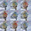 9 CLR Orologi da donna di qualità perfetta m128239-0056 128239 Puzzle con foto da 36 mm Quadrante con diamanti pieni Lunetta in oro rosa con zaffiro Meccanico automatico 128235 orologi da uomo