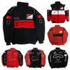 Veste de course F1 Formule 1 automne et hiver, vêtements en coton avec logo entièrement brodé, spot s226T