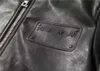 남자 코트 디자이너 가죽 자켓 캐럿 체인 자수 레터 재킷 스탠드 칼라 폭격 패션 스트리트 마모 크기 m-3xl