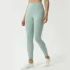 Pantaloni da yoga comodi da donna classici Leggings da esercizio a vita alta Pantaloni fitness elasticizzati da corsa all'aperto 25COLORI