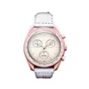 Designer relógio masculino relógio para mulher movimento relógio Quarz Bioceramic 42mm designer de luxo pulseira de nylon Planet montre limitado edi283y