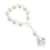 Mode Trend Flower Unique Design Elegant Delicate Barock Pearl Armband Ladies Premium Jewelry Birthday Party Present