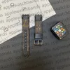 Luxuriöses Echtleder-Apple-Watch-Armband für Apple Watch Ultra-Serie 8, 3, 4, 5, 6, 7, 9 SE, iWatch-Bänder 38 mm, 44 mm, 45 mm, 49 mm, 40 mm, 42 mm, gespleißte Designer-Smart-Armbänder