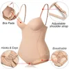 Taille Tummy Shaper Dames Afslankende bodysuits Shapewear Tops Tummy Control Body Shaper Naadloos hemdje Jumpsuit met ingebouwde beha 230908