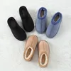 Сапоги, детская обувь для мальчиков и девочек, велюровые флисовые зимние тапочки с низкой спинкой, модные бархатные домашние тапочки для малышей и подростков 230909