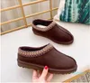 Hot Donna uomo Casual Pantofole Tasman stivali da neve Scarpe casual Pelle di pecora Peluche mantieni scarpe calde con sacchetti per la polvere in carta Au Bellissimo regalo