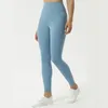 Pantaloni da yoga comodi da donna classici Leggings da esercizio a vita alta Pantaloni fitness elasticizzati da corsa all'aperto 25COLORI