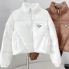 Hommes de luxe femmes manteau bouffant hiver femme doudoune courte fermeture éclair conception chaud bas vestes N6ex