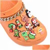 Athletic Outdoor New Custom Racing Car Clog Charms Cartoon Accessories PVC Shoe Decoration For Shoes Girls Kids Party X-Mas Gifts Drop OtPay