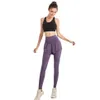 LL Women Yoga Leggings Skirt Fake Two Piece Set Sweatpants Popular Breathable Anti-shrink Gym Sports Pants Training Tights Legging293r