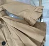 23 outono/inverno novas roupas infantis de alta qualidade plissado trench coat para meninas roupas infantis presente de natal