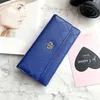 Quatily New Wallet Women's Handbag Korean Buckle Diamond Wallet Crowet Wallet broderade långa väskor Kvinnor