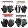 ROCKBROS Bicycle Gloves MTB Road Anti-shock Mountain Bike Fingerless Men Women Breathable Cycling Sports Non-slip Glove 211129273L