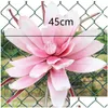 Couronnes de fleurs décoratives 80Cm fleur artificielle Magnolia grande tête en mousse thème extérieur faux fond de mariage décoration Design Otom8