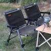 Camp Furniture Outdoor Strandstühle Camping Klappstuhl Camping Picknick Kermit Stuhl Leder Canvas Stuhl Outdoor Möbel HKD230909