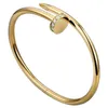 TopQuality pulseira de luxo designer bangle apenas tamanho feminino 17 jóias pulseiras para mulheres ampla 12mm titânio stee com original b296k