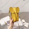 Sac mobile de styliste Lowe, Mini portefeuille de marque en cuir de haute qualité pour bébé éléphant, sac à main décontracté à bandoulière