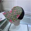 Ontwerper Baseball Cap Koepel Geanimeerd Patroon Hoed Vrije tijd Bloemen Caps Letter Nieuwigheid Ontwerp voor Man Vrouw Bal GQ9S