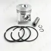 Piston kit 70MM for Chinese 170F diesel engine kolben w ring clip pin tiller kama kipor parts263u