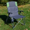 Camp Furniture – chaise de Camping à bras haut et dur, mobilier d'extérieur gris HKD230909