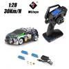 Voiture électrique RC Wltoys K989 K969 284131 4WD 1 28 avec mise à niveau de la télécommande LCD haute vitesse Racing Mosquito 2,4 GHz hors route RTR Rally Drift 230909