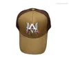 New Hat Truck Driver Spring/summer Outdoor Net Duck Tongue Baseball Letter 3d Embroidery 3JRM