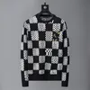 designer sweter luka z kapturem z kapturem z kapturem męski sweter jumper ekipa szyi sweter czysty owce sweter azjatycki rozmiar m-3xl