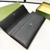 Designer Mens Short Wallet Credit Card Holder Purse Woman Purses Long Black Wallet Money Clip