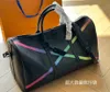 2023 Luxury Fashion Men Women Bolsas de lona de viaje de alta calidad Bolsos de equipaje de diseño con bloqueo de gran capacidad Lanling E 007