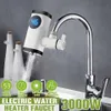 3000w Kuche Kurekt Elektryczny kran podgrzewacza wody Instant Water Digital LCD Wyświetlacz Bez zbiornika Szybka podgrzewanie Woda Kucie T2286G