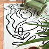 Tapis Keith Haring Tapis de zone désordonnée Tapis de sol de luxe Salon Chambre à coucher Baie vitrée T2211052708