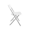 Camp Furniture Resin Seat Folding Chair White 4-Pack HKD230909