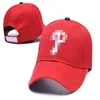 12 styles Nouvelle arrivée en gros Phillieses- P lettre Casquettes de baseball Broderie Coton gorras os hommes femmes hip hop Hip Hop Bone Snapback Chapeaux