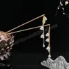 Vintage Tassel Hair Stick Chopsticks For Women Chinese Hanfu Hair Accessories franse Pearl Floral Hairpin Forks Metal Smycken