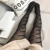 Moda collants seda suave sexy de alta qualidade meias de luxo feminino maduro vestir-se designer Socks2996