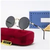 Классические дизайнерские солнцезащитные очки, брендовые солнцезащитные очки, модные женские солнцезащитные очки UV400, металлическая круглая оправа, зеркальные линзы с коробкой A68