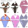 Mulheres Swimwear Venda Quente Biquíni Mulheres Moda Swimwear Em Estoque Maiô Bandagem Sexy Ternos de Banho Sexy Pad Tow-piece 6 Estilos L230909