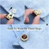 Cuff Links HAWSON elegant and flash beautiful men's shirt button set highquality clothing buttons 230908