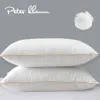 Oreiller Peter Khanun 100% duvet d'oie pour lit de couchage, coque 100% coton rempli de 100% duvet d'oie 48x74cm T220829347L