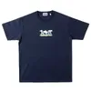 Designer Kith Kurzarm Waldblauer Himmel Weiße Wolke Freizeithemd Bedrucktes lockeres Herren- und Damen-Vintage-Rundhals-T-Shirt