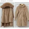 Women's Down Femmes doudoune d'hiver femmes épais chaud doublure de fourrure longue Parka femme à capuche polaire rembourré manteau détachable vêtements d'extérieur 6XL 221010 L230909