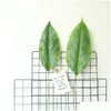 Decorative Flowers Wreaths 10Pcs/Lot Artificial Fowers Leaves Latex Cloth Palm Leaf Christmas Decoration Home Crafts Wedding Backd Otndp