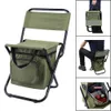 Camp Furniture Klappbarer Camping-Angelstuhl für den Außenbereich, stabiler, bequemer Hocker, tragbarer Rucksack, Sitztasche, wirtschaftlicher Angelstuhl, Wandersitz, HKD230911