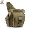 Borsa fotografica tattica 800D Borsa impermeabile per marsupio Escursionismo Pesca Caccia Borse sportive Camping Molle Borsa militare Cintura Zaino militare Y0260i