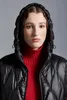 2023 Autumn Winter Women's White Duck Down Parkas Zip Jackets hooded Striped Woman's Slim Long Coats MK23011