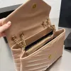 Designer bags Chain Crossbody Bags Women Shoulder Envelope Bag Handbag Y-shaped Facade Leather Genuine Leather Hardware Letters Flap Hasp High Quality Purse